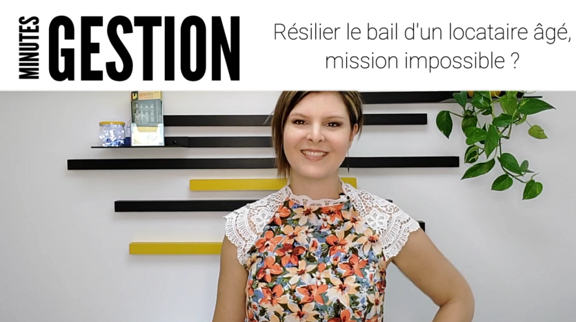 Vidéo sur la résiliation bail locataire agé